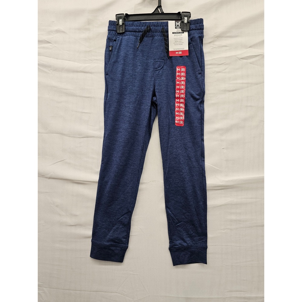 Member's‎ Mark Boys Athletic Joggers Blue Polyester Blend Workout Size Medium 8